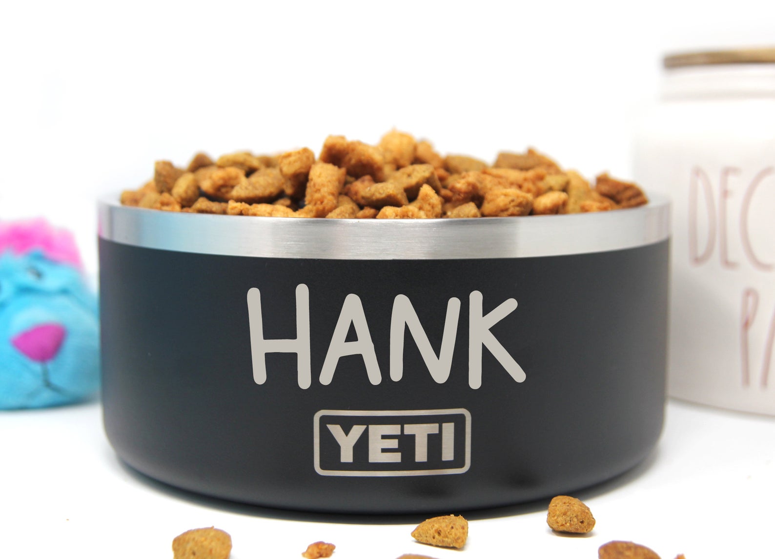 YETI Dog Bowl Stand & Personalized YETI Boomer Dog Bowl (Optional